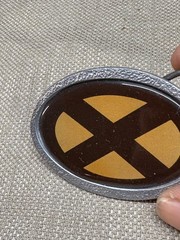X Men Symbol Club Belt Buckle Collectible Concepts 2000 Buckle 2 1/2&Prime;