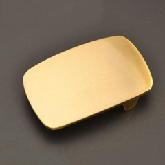 Engraved Solid Brass Belt Buckle Custom Personalized Monogrammed Buckle