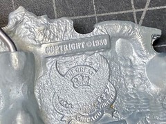 Steam Engine Train Locomotive Rail Road Collectors Vintage 1980 Belt Buckle