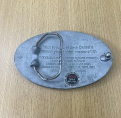 Jack Daniels Old No. 7 Whiskey Belt Buckle 2008