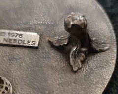 COLUMBUS DIVISION OF POLICE Belt Buckle 1976 W.M. Needles Bicentennial Police