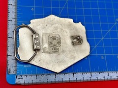 Lucky Seben 7 Seven’s Vegas gambling dice 04 Great American Products belt buckle