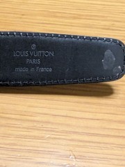 Louis Vuitton Pre-Owned Epi Santulle Belt Black Gold