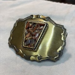 Unique Belt Buckle Mixed Stones Estate