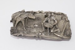Siskiyou 1981 Arroyo Grande Dreams Of Striking It Rich Metal Belt Buckle #B-10
