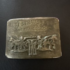 Levi&rsquo;s Belt Buckle Gacha Belt Gacha Bell 70s 80s US Vintage JAPAN JP
