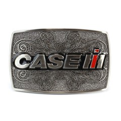 Case IH Logo Western Style Metal Belt Buckle with Hook Style Closure ZJD608