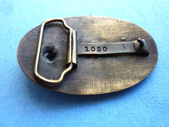 United States Marine Corps Raising the Flag on Iwo Jima American Belt Buckle