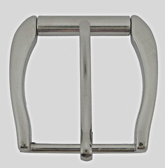 Stainless Steel Belt Buckle Men Pin Belt Buckles Fits For 1.5 inches Belt Silver