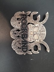Rock Band Video Game Xbox Skull Metal Belt Buckle New Rock n Roll Rare Gothic