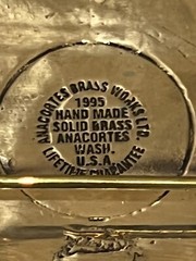 Safety Award Belt buckle Conemaugh Station 5 Years Accident Free