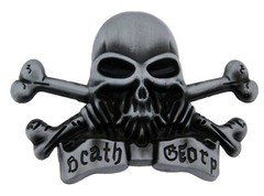 skull crossbones belt buckle halloween costume cosplay new men women fashion cow