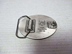 PEWTER BELT BUCKLE – BATMAN Logo Great American Products USA 2000 BKL100
