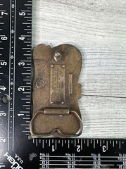 Vintage CENEX Farmers Union Collectible Brass Belt Buckle