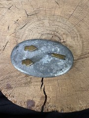 Confederate CS Civil War Reproduction Oval Belt Buckle