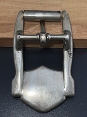 Harley-Davidson Belt Buckle Mens Silver Metal Shield Logo USA Motorcycles 2&Prime;x3&Prime;