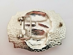 Belt buckle Primal Skull and Stars Logo Classic Hot Rod Tattoo