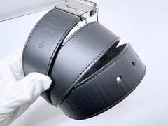 Louis Vuitton Pre-Owned Damier Graphite Slender Belt 85