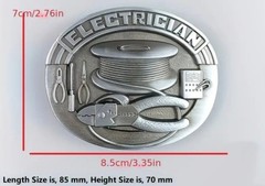 New Electrician tool tools Belt Buckle Metal More Trades Buckles Listed