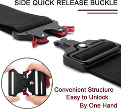 2Pack 2&Prime; Tactical Duty Belt Buckle, Metal Tactical Buckle Clasps for Luggage Str