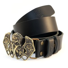 Belt buckle Cthulhu, Cthulhu Myths solid brass belt buckle, Skull belt buckle,