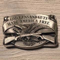 Choice – Vintage Belt Buckle – Ducks, Coors, Broncos, NRA, Remington, Eagle