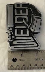 Welder Belt Buckle. Made In USA(3 1/4”-”2 1/4” )Fit for 1-1/2” Wider belt