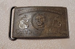 Vintage Colt MFG Police Dept&rsquo;s Bank Tiffany & Co Belt Buckle