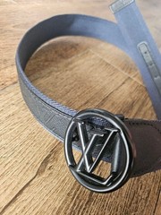 Louis Vuitton Pre-Owned Suntulle Circle 40Mm Monogram Shadow Nylon