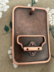 Mother of Pearl Shell Belt Buckle Bronze Engraved Floral Fits 1.5 Inch Belt