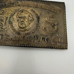 Nice Vintage Colt&rsquo;s Mfg. Co. Police Dept&rsquo;s Bank&rsquo;s Express Co. Belt Buckle