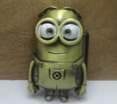 Despicable Me Minions Gold Belt Buckle Unisex Novelty Gift