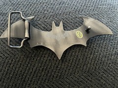 Batman Arkham City Belt Buckle Dc Comic Rare Video Game Promo Cosplay Item