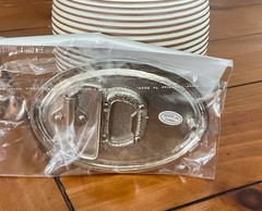 NEW Oker Brand Capricorn Unisex Silvertone Belt Buckle with Bottle Opener