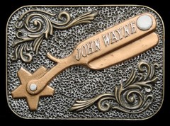 QK28180 *NOS* 2010 BRADFORD EXCHANGE **JOHN WAYNE – TRAIL BLAZER** BUCKLE