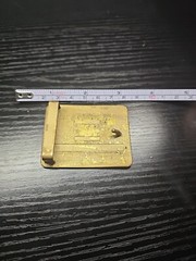 American Bowling Congress Belt Buckle Most Improved Average Award Vintage