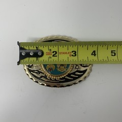 Vintage Masonic Shriner Freemason Belt Buckle 32nd Degree Symbolic