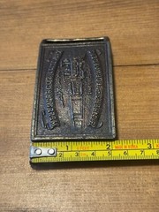 Vintage Wells Fargo and Company Bankers and Forwarders Rectangular Belt Buckle