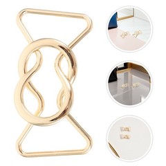 10 Pairs Clothing Decors Suspender Buckles Belt and Hardware Alloy