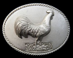 Big Rooster Cock Chicken Farm Cool Metal Belt Buckle Boucle de Ceinture
