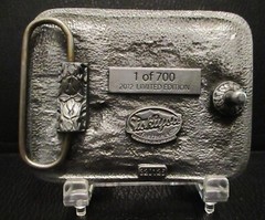 Rocky Mountain Brake Elko NV 25th Anniversary 2012 Belt Buckle Bighorn Casper WY