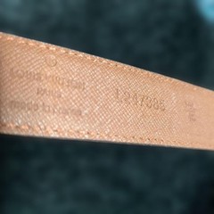 Louis Vuitton Pre-Owned Belt Monogram 3Cm Width Length 102 Buckle 5Cm
