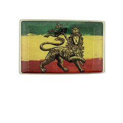Reggae Lion of Judah Goth Tattoo Tribal RASTAFARIAN Belt Buckles Halloween Party