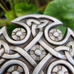 Celtic Knot Belt Buckle Shield Cross For 40mm Belt Pagan Norse Viking Gift Uk