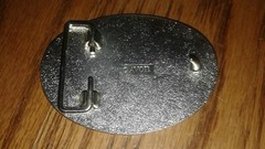 BRAND NEW VINTAGE AVON SADDLE BELT BUCKLE SILVER TONE