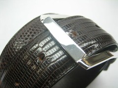STERLING SILVER 925 BUCKLE AVAILABLE FOR 1&Prime; 1-1/8&Prime; 1-1/4&Prime; 1-3/8&Prime; 1-1/2&Prime; BELTS