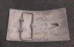 Vintage Winchester Repeating Arms Rifle Belt Buckle New Haven Conn