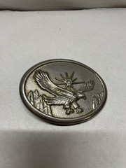 Eagle In Flight Western Metal Fashion Belt Buckle 3.25&Prime; x2.5&Prime;
