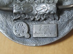 Liberty Indian Head 1937 Replica Silver Metal Belt Buckle Siskiyou Buckle Co.