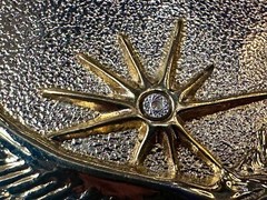 Patriotic American Usa Eagle Flying High Over Mountains W/ Starburst Belt Buckle